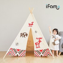 아이팜 레인디어 캔버스 인디언텐트 어린이 유아텐트