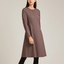 올리비아로렌 체크 핏앤플레어 원피스 VOCOAWWA131