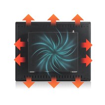 임베디드 정전식 터치 올인원 PC 컴퓨터. 15 인치. 코어 i3 CPU. 산업 화 베사 마운트용 8GB, 07 I7 4600U, 01  RAM 6 SSD