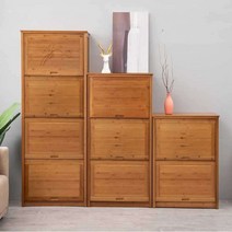 사토가구 거실수납장 세로 가로 3단 복도 지류함, D - 하단 제품 사진 참조