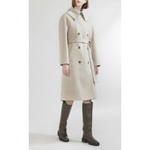 리스트 와이드 칼라 더블 핸드메이드 코트 TWHCTM82060