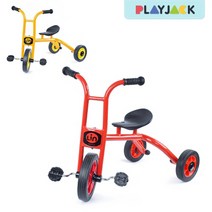 플레이잭 세발자전거 유아용자전거 유아자전거, 레드