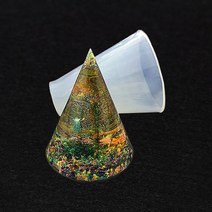 레진아트/문진아트/석고방향제/실리콘몰드/원뿔몰드, _9561_50mm