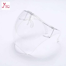 투명고글 아크릴 얼굴보호대 투명방호마스크 안면보호구, 투명(안개방지)