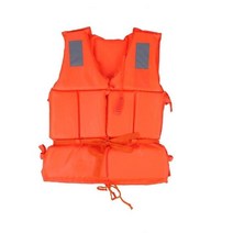 안전 수영 구명 조끼 폼 표류 서핑 보트 보조 재킷 어린이 구명조끼 SOS 휘파람 포함, Child Orange