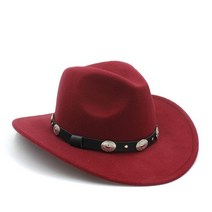 카우보이 사파리 모자 men Woom western cowboy hat for womem men roll up brim 카우걸 재즈 캡 with leather fedora