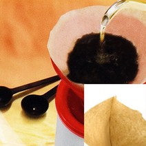 커피필터 여과지 2 5인용 40매 커피찌거기 카페용품 커피거름종이 커피용품전문점 카페물품 커피여과지 커피용품 1회용드립커피 커피필터여과지