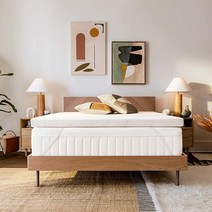TempurPedic 템퍼 슈프림 3인치 매트리스 토퍼 퀸 화이트, Twin XL, 2 Inch, Twin XL