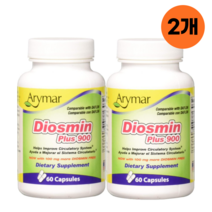 Arymar 디오스민 Diosmin 900 60캡슐 2개 티아민 리보플라빈 시아노코발라민