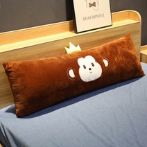 포근한 바디필로우 귀여운 잘때인형 안는베개 인테리어쿠션 잘때안고자는인형 왕베개 침대 헤드보드, 【큰 사이즈】 1.2m (속살 제거 가능) 옵션4