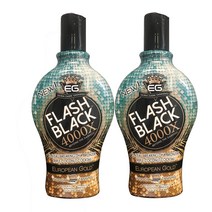 유로피언골드 플래쉬블랙 4000X 태닝로션 354ml 2팩/European Gold Flash Black 4000X Tan Lotion 12oz 2pk, 2개 배송