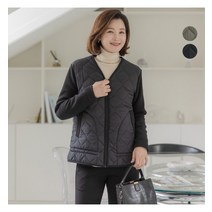 김여사 듀올 니트 패딩점퍼 엄마옷/마담옷/중년여성/40대/50대