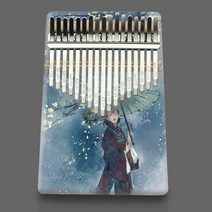 Kalimba 17 Keys 엄지 손가락 피아노 아크릴 Mbira 몸 악기 나무 스마스 창조적 인 음악 상자, 01 A