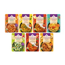 샘표 티아시아 커리 7종 전자레인지용 치킨마크니 비프마살라 스파이시 푸팟퐁 비프키마 팔락파니르 치킨빈달루