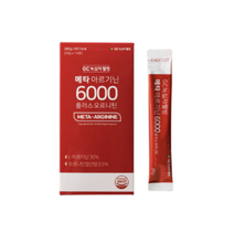 GC녹십자웰빙 메타 아르기닌 6000 플러스 오르니틴 고함량 아르지닌 액상스틱, 14포, 2박스