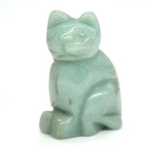 조각상 인테리어 소품샵 1.5 quot고양이 코끼리 거북이 토끼 올빼미 개구리 물고기 곰 개 말 늑대 뱀 동상 자연 치유 크리스탈 동물 돌 조각, [03] 10PC, [14] F Amethyst