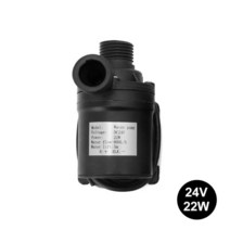 순환모터 수중 온수순환용 보일러 순환용 800L/H 5m DC 12V 24V 태양 브러시리스 모터 워터 펌프 침묵 순환, 02 24V
