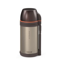 키친아트 라팔 골드메탈 보온보냉병, 골드, 1200ml