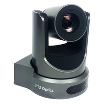 PTZOptics 20x-USB Gen2 풀 HD 방송 및 회의 실내 PTZ 카메라 (그레이)