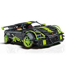 테크니컬 JDM 빌딩 블록 1:10 체중계 와이드 바디 닛산 GTR 일본 스포츠카 2.4ghz 리모컨 차량 브릭 Rc, 01 with power