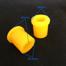 판스프링 Wingle 3 5 사슴 선원에 대 한 12PCS 자동차 후면 리프 봄 걸쇠 부시 키트