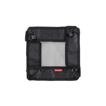 미니트레일러 폴딩 웨건 캠핑 텐트 카트 접이식 테이블 스토리지 행잉 바구니 야외 와일드 랙 가방 마무리 그물 의자 피크닉 행거, 블랙 엘