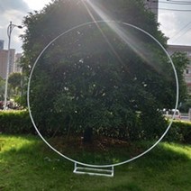 웨딩 아치 파티 장식 circle wedding props birthday decor, 직경 220cm, 협동사