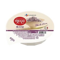 씨제이제일제당 햇반 흑미밥 130g 24개