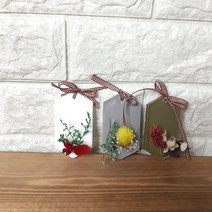 [시리 플라워 & 캔들] 왁스 타블렛+프리저브드 육각 고체 방향제, 유칼립투스