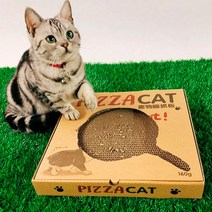 고양이 피자 종이 스크래쳐 2개 PK431Z