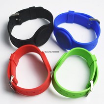 RFID 복사기 Frequency 125Khz 13.56MHZ RFID NFC IC 카드 복사 출퇴근기록기 아파트 도어락조절식 손목 밴, 05 YELLOW