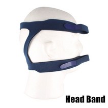 양압기 코골이 수면마스크 코밴드 입막음테이프 BMC 페이스 마스크 CPAP 자동 BiPAP 무료 헤드 기어 포함, 07 Head Band_01 S