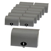 나sks1t1_순찰 키보관용 플라스틱 순찰함 12개 세트 함세트 열쇠함 관함 카드보관함 카드함♥cleann, ♥cleann!!