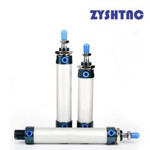 유압실린더 MAL 시리즈 미니 공압 실린더 16/20/25/32mm 보어 25-300mm 스트로크 복동 알루미늄, 03 75mm stroke_02 20mm Bore