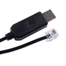 USB RS232 to RJ11 ftdi 시리얼 컨버터 프로그래밍 케이블 Keyence PLC PC 통신, 6ft_FTDI USB TO RJ12