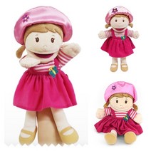 말하는 손장갑인형 소녀 손인형극놀이 손가락인형극