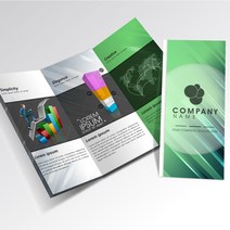 창신미디어 리플렛제작 2단3단 인쇄 홍보전단지, 220모조지, 500매