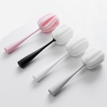 텀블러 물통 보온병 세척솔 브러쉬 보틀브러쉬 병닦기, 핑크