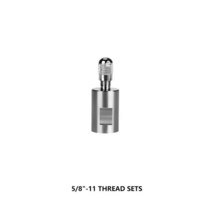 SPTA폴리셔 SPTA 미니 폴리싱 머신 자동차 디테일링 폴리 셔 익스텐션 툴 키트 Rotray Polisher 용 플렉시블 샤프트 버프 휠, 15.Polisher Adapter 58 - 1set