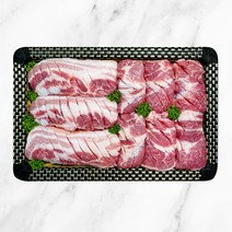 1+등급 한돈 고기선물세트 [한돈A] 삼겹살 목살 총2kg 명절 설날 새해 단체 선물 돼지고기, 보자기(골드/기본제공)+노리개(화이트)