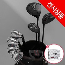 지브이투어 전시상품 2023 임펙스 11PCS 남녀 풀세트 골프공 제공, 임펙스풀세트 남성스틸 SR 블랙/사은품DO