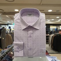 레노마셔츠 NC불광점 레노마 링크프리 너무 이쁜 땡땡이 일반핏 긴팔 셔츠 RMSSGP-923-PU