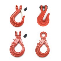 대광와이어로프 아이 체인 후크 지게차후크 중량물 견인 훅크 산업용 인양 상하역, 안전 후크(클레비스형) 6mm 수입, 1개