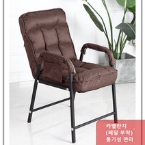Aiiyya 가구 아우디침대형의자 안락의자 컴퓨터책상 게이밍의자 침대형 리클라이너 컴퓨터 의자 사무용 게이밍 의자, 브라운+허리베개