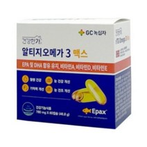 GC 녹십자 알티지오메가 3 맥스, 8개, 60정, 60정