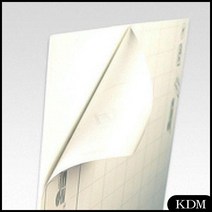 KDM 단면접착백색폼보드(600x900x5mm 5장) 사무 폼보드 우드락 문구 부직포