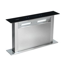 독일 테이블 후드 Klarstein Royal Flush-다운 드래프트 접이식 4단계 60cm (활성탄 필터 포함)