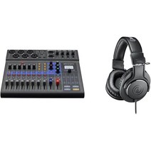 Zoom LiveTrak L-8 디지털 믹서 레코더, 레코더 + 헤드폰 블랙