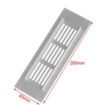 벤츄레이터 천공 시트 에어 벤트 알루미늄 합금 환기 그릴, 08 B2