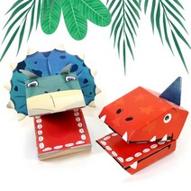탑키드 ts28081 동물 종이 손인형 A (2p)